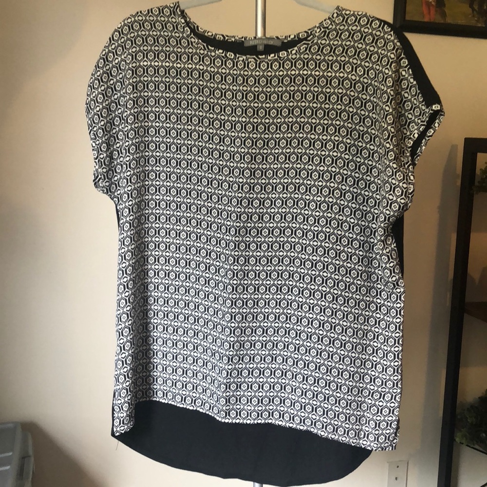 Black and white top